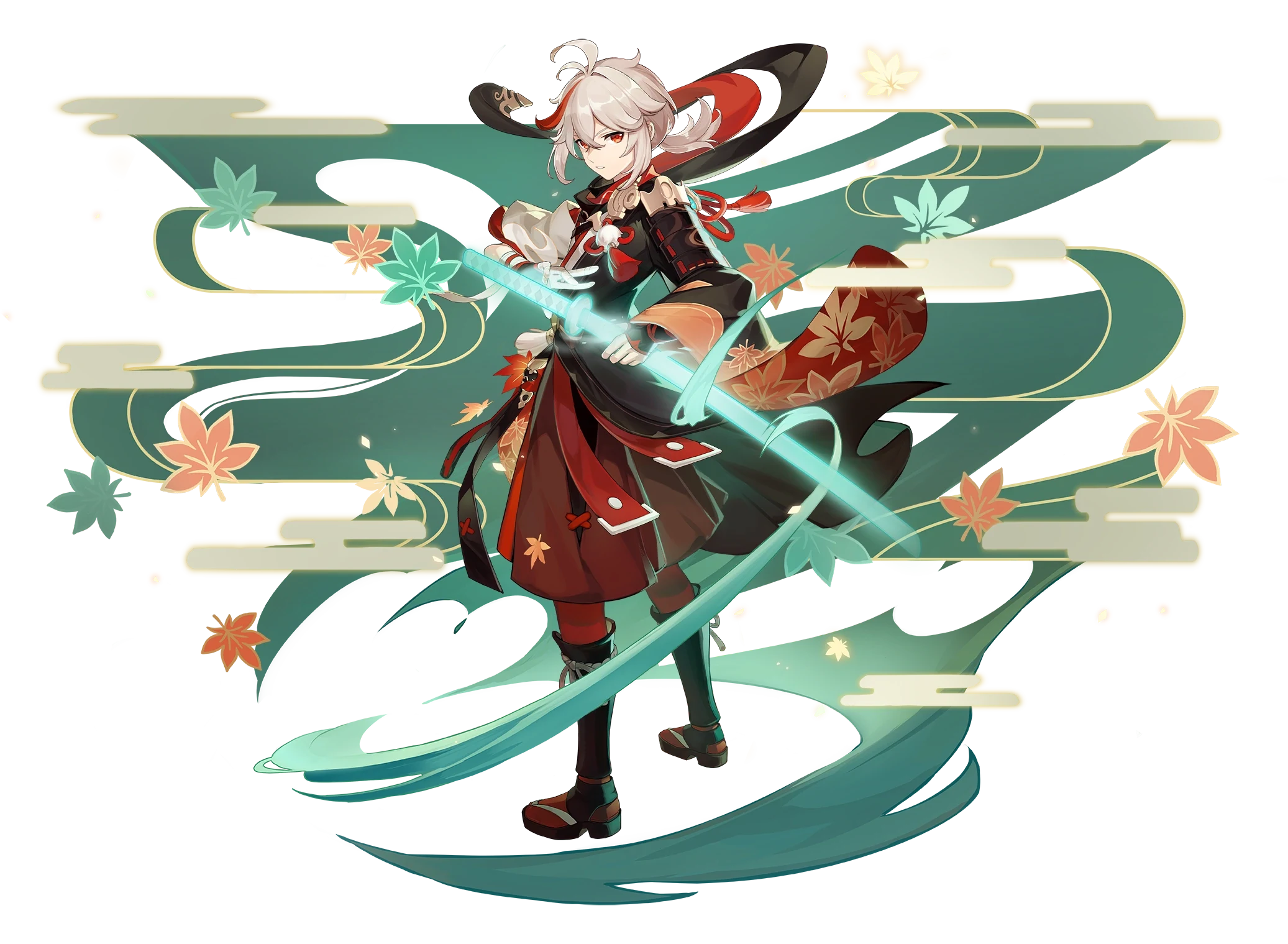 Kaedehara Kazuha Wish Artwork