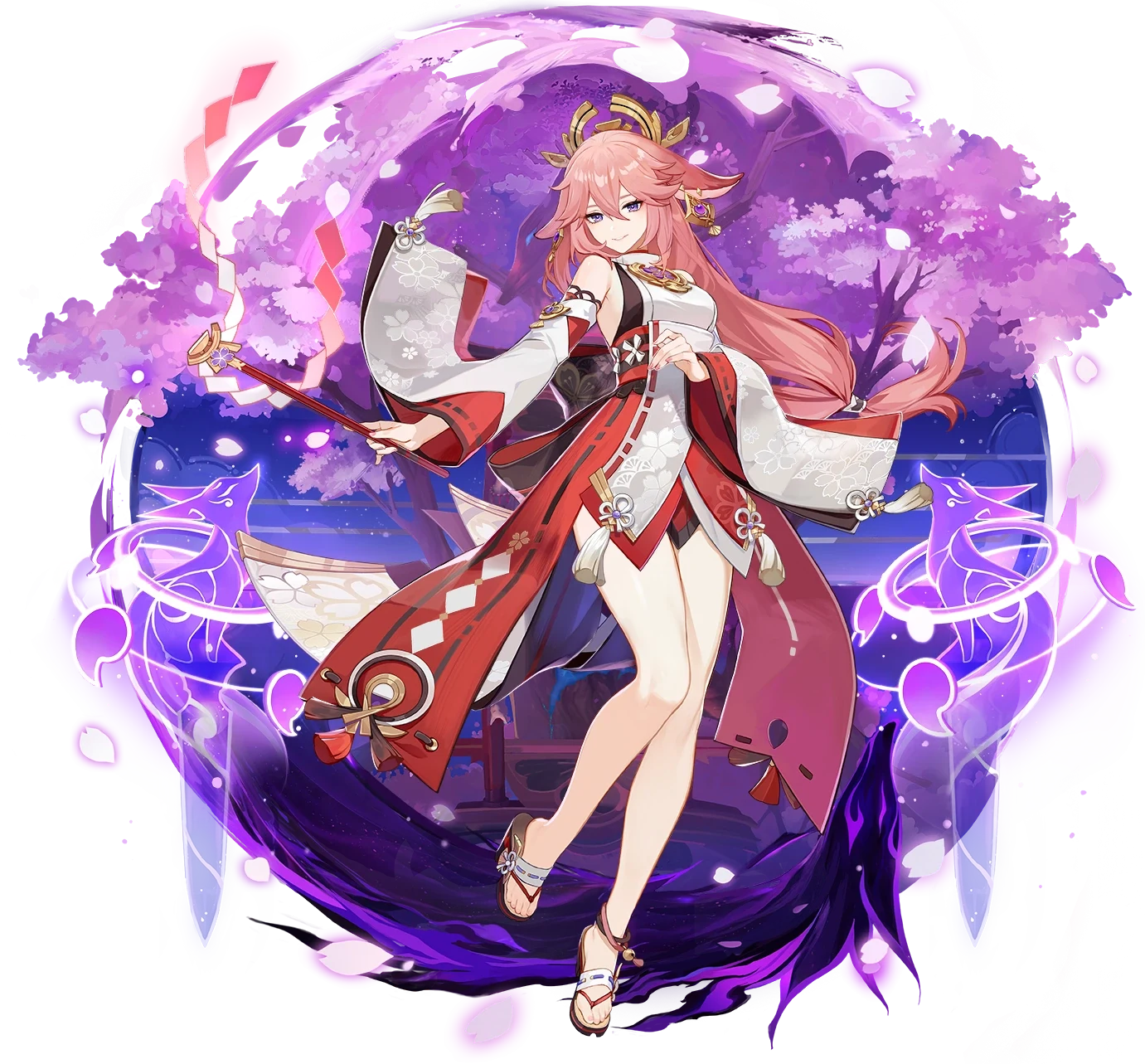 Yae Miko Wish Artwork